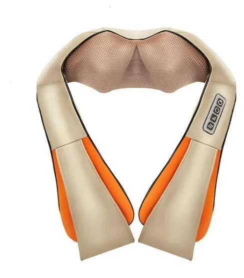 Heated Ergonomic Massager – Shawl-Style with Kneading Relief
