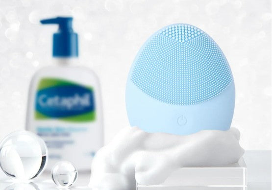 Waterproof Electric Silicone Facial Cleansing Brush