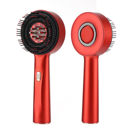 Hair Revival Comb with Red Light Therapy & Micro-Massage – Scalp Stimulator with Serum Infusion for Fuller, Healthier Hair