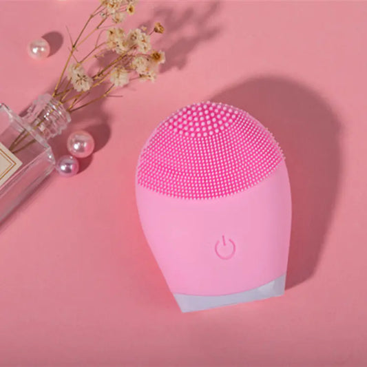 Waterproof Electric Silicone Facial Cleansing Brush
