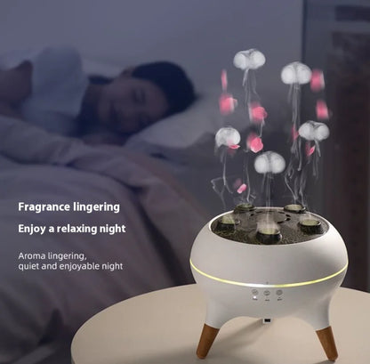 Jellyfish Mist Aromatherapy Diffuser – Soothing Light + Oil Diffusion