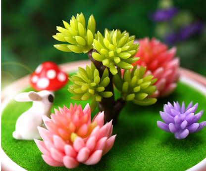 Micro Landscape Humidifier – Quiet Mist with Color-Changing Light