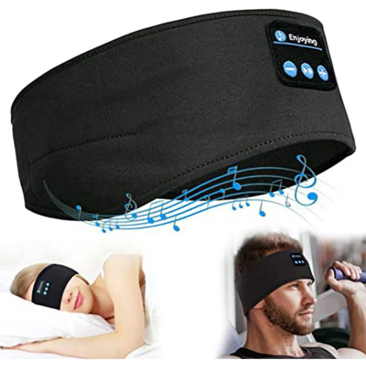 Bluetooth Sleep Headband – Wireless Music for Sleep and Movement