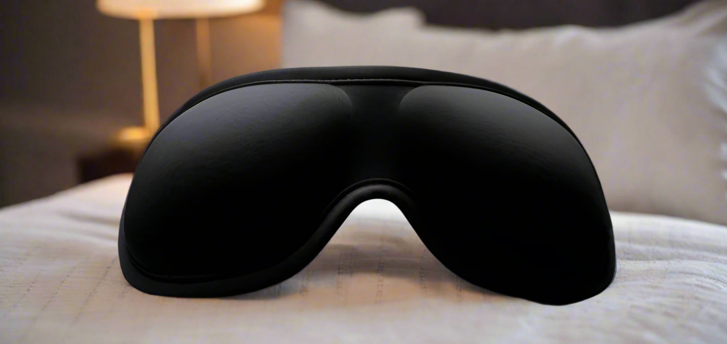 Bozzi SleepFree 3D Eye Mask – Memory Foam Travel Comfort