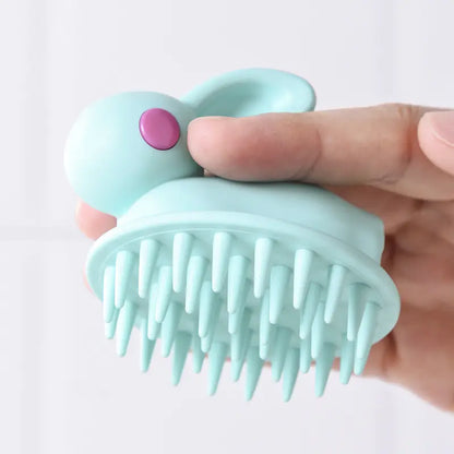 Soft Gel Shampoo Bunny Brush