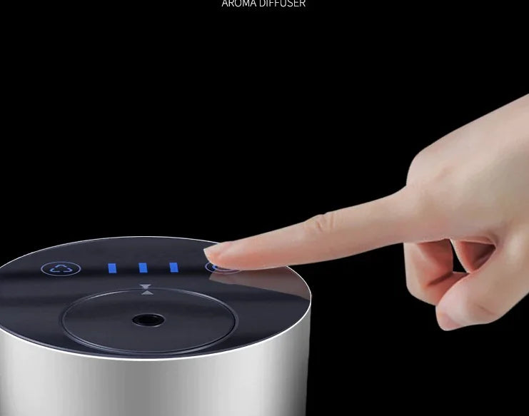Portable Waterless Diffuser – Essential Oil Mist for Car, Home & Travel