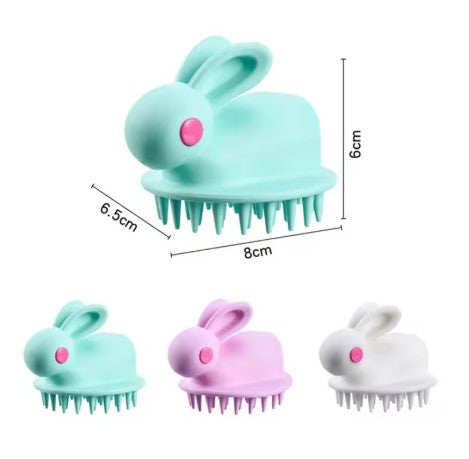 Soft Gel Shampoo Bunny Brush