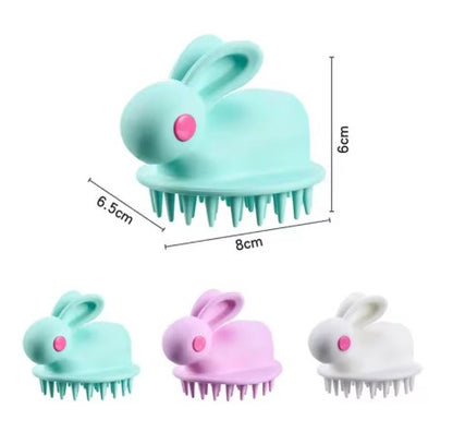 Soft Gel Shampoo Bunny Brush