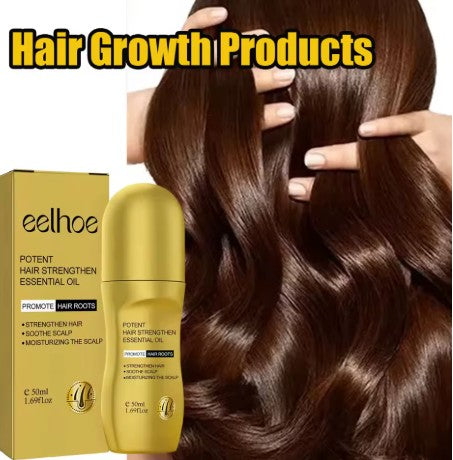 Biotin Roll-On Hair Growth Serum – Targeted Scalp & Beard Care