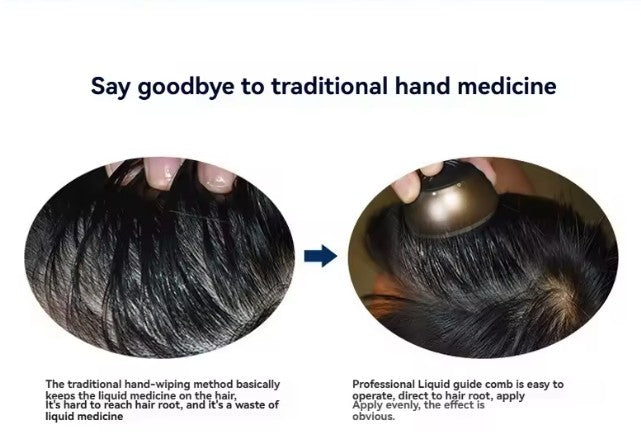 Scalp Treatment Comb – Targeted Application for Oils and Serums