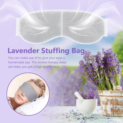 Blackout Sleep Mask with Hot and Cold Compress – Soft Cotton Eye Therapy