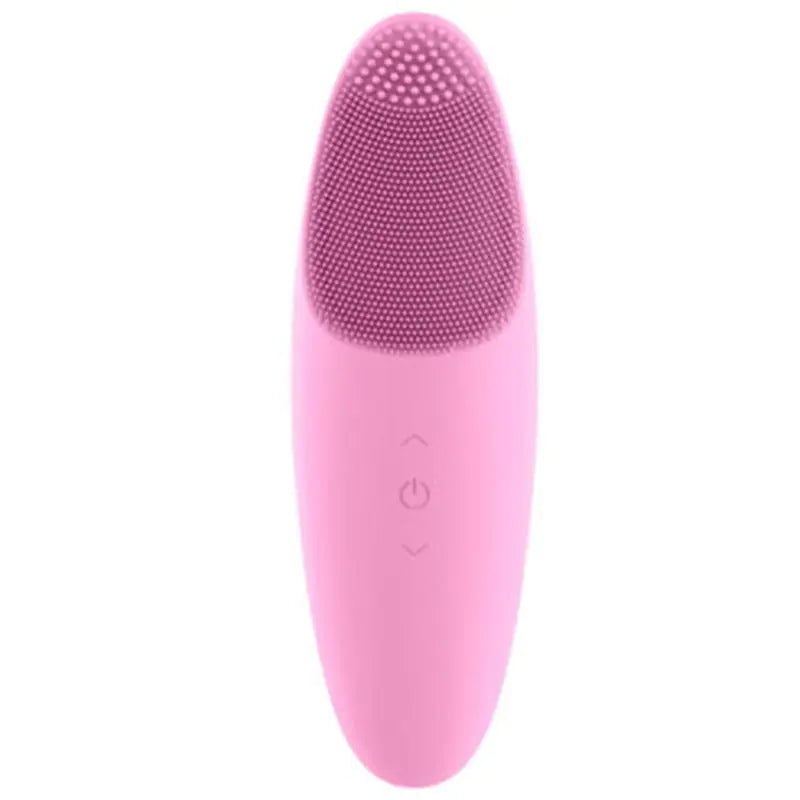 Wireless Heated Facial Cleansing Brush – Silicone & Rechargeable