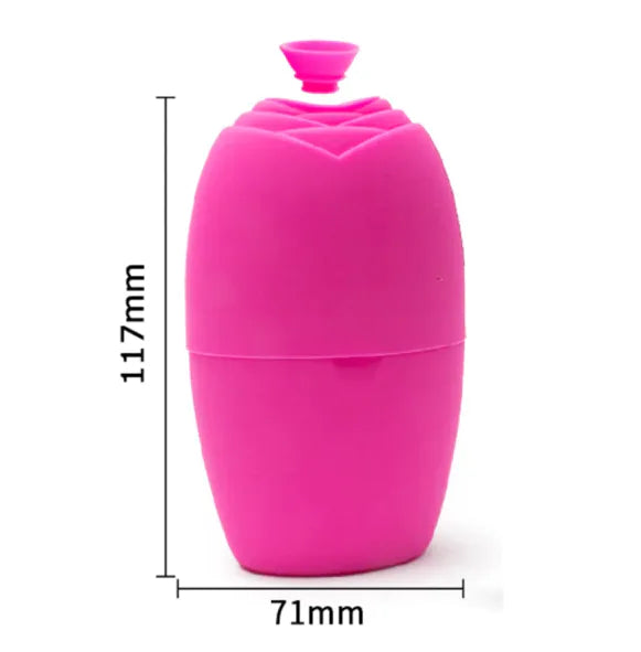 Reusable Rose Silicone Ice Face Roller