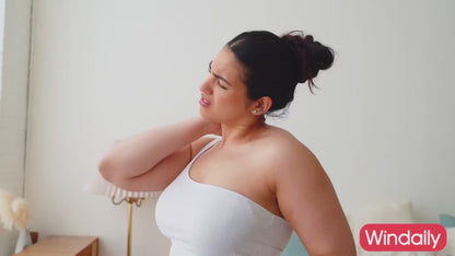 Heated Ergonomic Massager – Shawl-Style with Kneading Relief